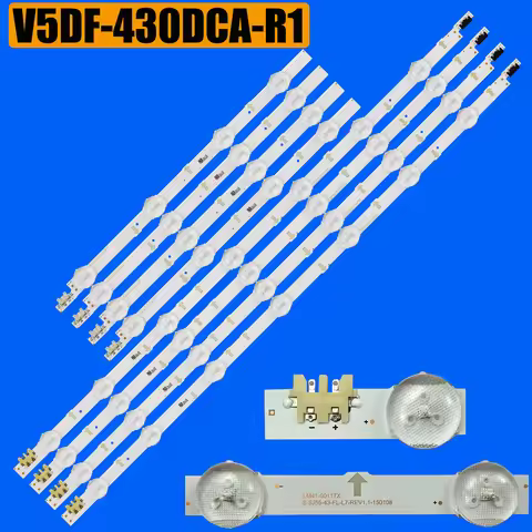 LED backlight strip for UE43J5500AU UE43J5500AK UE43J5550AW UE43J5550AW UE43J5605AK UA43J5100 UE43J5