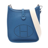 【二手】愛馬仕 HERMES 單肩背包 Evelyne Amazon TPM Mykonos Mykonos/白色 其他 Evelyne Amazon TPM Mykonos/白色 女士 二手 A