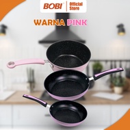 BOBI Panci Mie Rebus Teflon Anti Lengket MIlk Pot 18 Cm