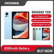 DOOGEE T20 Tablet 8300mAh battery 10.4" 2K TÜV Certified Display 8GB+256GB Octa Core Widevine L1 Fou