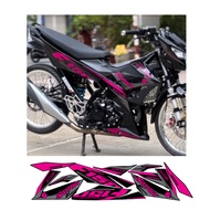 [ VIP ] SATRIA 150 F1 maaux stamp printed in 3 layers, waterproof and non-fading