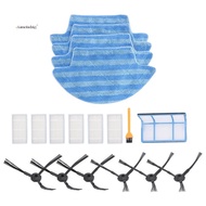 18Pcs for V55 Pro Mop Cloth Side Brush Hepa Filter for  V55 Pro Robot Vacuum Cleaner  Patch Replacem