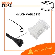 (100PCS) Nylon Cable Tie / Zip Tie / Wire Organizer / Disposable Zip Tie