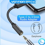 Vention Type C to Audio Cable HIFI CTIA/OMTP Converter USB C to 3.5mm Jack AUX Headphone Adapter