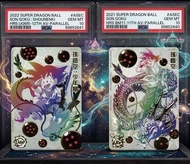 PSA 10 - For 2 x 2021 & 2022 SUPER DRAGON BALL #ASEC SON GOKU SEQUENTIAL PAIR – HRS BM11 / UGM5 PARA