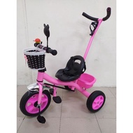 Ready stock hand push kids bicycle basikal