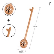 ช้อนไม้ Fanghui ช้อนชาขนมเครื่องกวนกาแฟอุปกรณ์ที่ใช้ในครัวการ์ตูนเด็ก