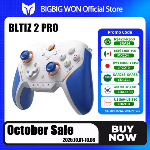 BIGBIG Won Blitz 2 Pro Wireless Bluetooth Controller 2000Hz return rate APEX somatosensory Gamepads 