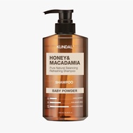 ( Emart Korea ) KUNDAL Honey & Macadamia Pure Natural Balancing Refreshing Shampoo – Baby Powder (15