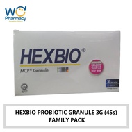 🔥FAMILY PACK 45s 🔥 HEXBIO Probiotic Granule 3g/Sachet