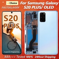 6.7" AMOLED For Samsung Galaxy S20 Plus LCD G985 G985F G985F/DS G986 LCD S20+ Display Screen With To
