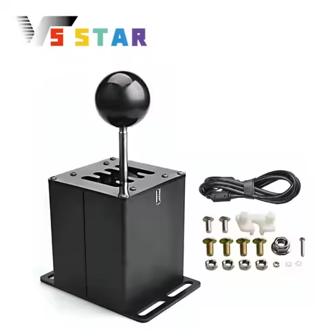 High Quality USB H 7+R Gear Shifter For Logitech G27 G29 G25 G920 Racing Game GT THRUSTMASTER T300 T