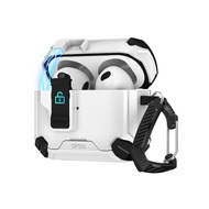Security Lock Magnetic Earphone Case for Airpods Pro 2 Airpods Pro 3 Airpods 3 Airpods 4 ANC Case Fu