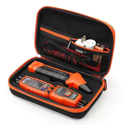 Hard Travel Storage Bag for Klein ET310 AC Circuit Breaker Finder 80016 Battery Tool Case RT250 GFCI