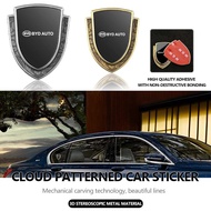 3D Metal Car Sticker For BYD Tang EV600 Han EV Yuan ATTO Song PLUS Pro MAX