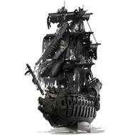 3D Metal Puzzle The Flying Dutchman Model Building Kits Pirate Ship Jigsaw For Teens Brain Teaser DIY Toys