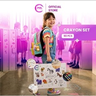 IM-POL0835-11 Crayon 90pcs