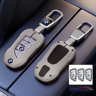 Alloy Car Key Case Cover Keybox Fit For BMW X3 X5 X6 F30 F34 E60 E90 F10 E34 E36 F20 G30 F15 F16 1 3
