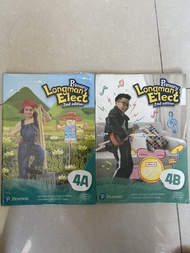 Primary Longman Elect 2nd edition 4A 4B 英文書