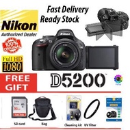 Nikon d5200 18-55 VR original (dealer warranty)
