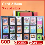 9 Card Slots Pokemon Card Album / Card Binder/ 360 Side Loading Pocket Holder For Pokemon Card Colle