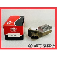 REC0659 REC ALTERNATOR IC REGULATOR 3PIN 12V FOR USE ON: TOYOTA CAMRY,VIOS,ALTIS,WISH,HIACE,ESTIMA O