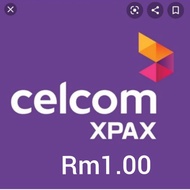 ❤️TOPUP RM1.00 CELCOM XPAX❤️