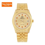 ROSCANI ROSW497529 Gold Dial Stainless Steel Strap Analog Women Watch