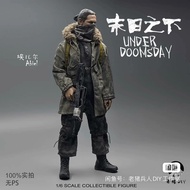 new High Quality 1/6 Soldier Man 12 Action Figure Last Survivor Resident Evil Wasteland Clothes And