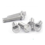 Triangular Head Screws M6 M8 M10 Anti-theft Safe Male Bolt Full Thread Pitch 304 Stainless Steel