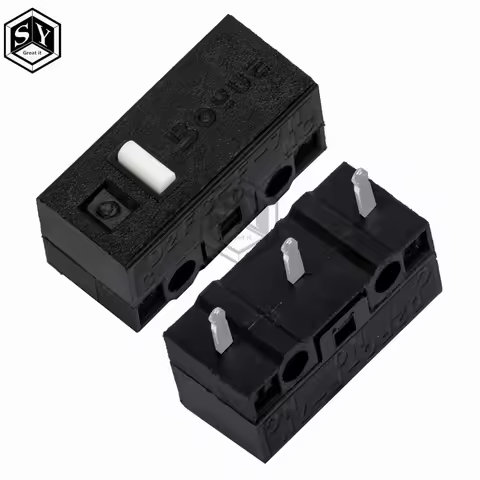10PCS/LOT New Authentic 5 million times Mouse Micro Switch D2FC-F-7N Mouse Button Fretting D2FC-E-7N