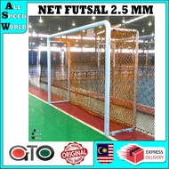 NET FUTSAL 2.5MM / JARING GOAL FUTSAL / ONE PAIR / SATU PASANG