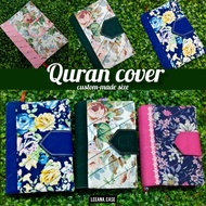 QURAN COVER SARUNG QURAN SAIZ A3 AND B4 custom made