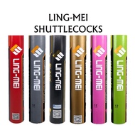 SHUTTLECOCKS LING-MEI 6 COLOURS ORIGINAL (READY STOCK)