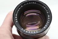 Leica Summicron-R 80mm f/1.4 (E67版本, Nikon mount)