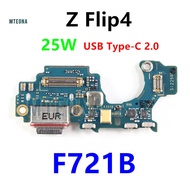 25W Fast USB Type-C Charge Port Jack Dock Connector Charging Board For Samsung Galaxy Z Flip4 / SM-F