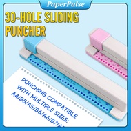 30-Hole Sliding Puncher A4 Quikly Sharp Sliding Binding Machine Cut Puncher Quality New Model Yopsun