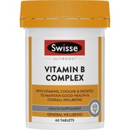 SWISSE Ultiboost Vitamin B Complex 60s