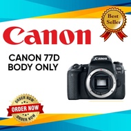 DSLR CANON 77D BODY ONLY