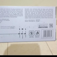 SENSI VINYL DISPOSABLE GLOVES CONTENTS 40PCS/MULTIPURPOSE VINYL GLOVES - M