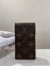 正品vintage中古-LV老花煙盒唇膏盒