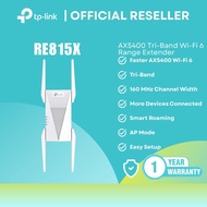 TP-Link RE815X AX5400 WiFi 6 Range Extender Tri-Band Gigabit RE815X itw