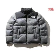 THE NORTH FACE 1996ลงอินเทอร์เนตดาราจับคู่แจ็คเก็ตผ้าฝ้ายผู้ชายผู้หญิงที่จำเป็นสำหรับความอบอุ่นฤดูหน