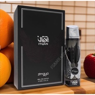 Zimaya Itqan Noir Eau de Parfum 100ml – Unisex Citrus Floral Fragrance