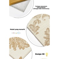 Paus Biru - Wallpaper 3D FOAM / Wallpaper Dinding 3D Motif Foam Batik