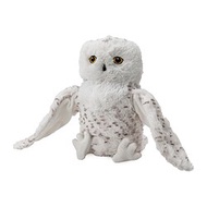 boneka, boneka tangan/burung hantu salju putih, 25 cm