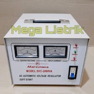 Stavolt Matsunaga SVC 2000 VA / Stabilizer matsunaga 2000watt - AIYAA STOREE