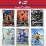 [READY STOCK] Shrouded Fable Singles EX/IR Pokemon TCG English Ver - Persian Houndoom Fraxure Fezand