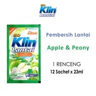 1 Renceng So Klin Lantai Cairan Pembersih Lantai Wangi Harum Segar 12 sachet 23ml - House Baby ID