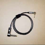 3.5mm stereo merge to 6.35mm mono, adapter cable, 1M